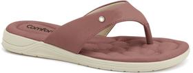 Chinelo Feminino Comfortflex Rasteira Ponto Dourado Conforto 2480404 Chinelo Feminino Comfortflex Rasteira Ponto Dourado Conforto 2480404