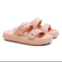 Chinelo Feminino Confortável Ortopédico Nuvem Fivela Usaflex