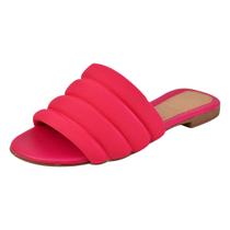Chinelo Feminino Confortavel Slide Neon Casual Verao Chinelo Feminino Confortavel Slide Neon Casual Verao
