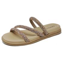 Chinelo Feminino Conforto Brilho Slide Beira Rio 8488.108