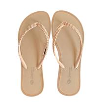 Chinelo feminino de dedo com pedraria gata mania - g94