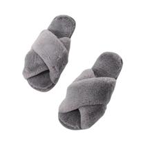 Chinelo Feminino de Inverno - Pele Sintética Quente e Confortável