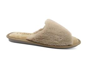 Chinelo Feminino de Quarto Leffa 866 Bege