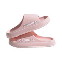 Chinelo Feminino de Verão com Sola Grossa Antiderrapante - Cor Sólida Chinelo Feminino de Verão com Sola Grossa Antiderrapante - Cor Sólida
