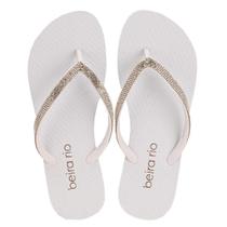 Chinelo Feminino Dedo Beira Rio Brilho Conforto Leve 8449503