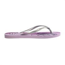 Chinelo Feminino Dedo Havaianas Slim Princesas Roxo