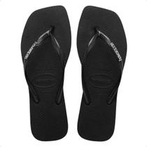 Chinelo Feminino Dedo Havaianas Sq Logo Met Preta Chinelo Feminino Dedo Havaianas Sq Logo Met Preta