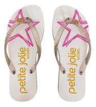 Chinelo Feminino Dedo Petite Jolie Fresh Estrela Trevo C/ Caixa Presente Chinelo Feminino Dedo Petite Jolie Fresh Estrela Trevo C/ Caixa Presente
