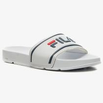 Chinelo Feminino Drifter Slide Stripes Branco Marinho Fila F02SD00008-156 Chinelo Feminino Drifter Slide Stripes Branco Marinho Fila F02SD00008-156