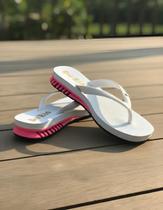 Chinelo Feminino DuRio Air Salto Espuma EVA Conforto Estilo Vegano Original Para Trabalho, Lazer e Dia a Dia