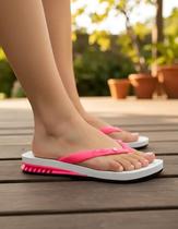 Chinelo Feminino DuRio Air Salto Espuma EVA Conforto Estilo Vegano Original Para Trabalho, Lazer e Dia a Dia