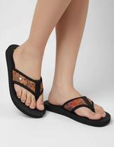 Chinelo Feminino DuRio Búzios Estampado Colorido Macio Leve Vegano Secagem Rápida Praia Dia a Dia