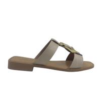 Chinelo feminino eloisa carre couro feminino 80803