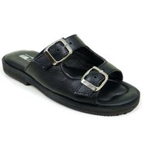 Chinelo feminino Em Couro Tradicional Fiero Ajustável Fivelas Ref.:223 Chinelo feminino Em Couro Tradicional Fiero Ajustável Fivelas Ref.:223