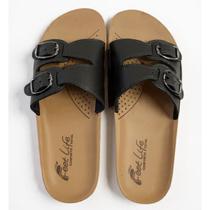 Chinelo Feminino Feet Life NB02 com Fivela e Solado Leve