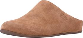 Chinelo feminino FitFlop Chrissie Shearling, bronzeado Chinelo feminino FitFlop Chrissie Shearling, bronzeado