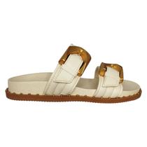 Chinelo Feminino Fivela Giovanna Dias Casual Costura U888136