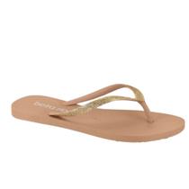 Chinelo Feminino Flat Glitter Beira Rio Conforto 8449402 Chinelo Feminino Flat Glitter Beira Rio Conforto 8449402