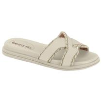 Chinelo Feminino Flatform Branco Off Beira Rio 8488.127 Chinelo Feminino Flatform Branco Off Beira Rio 8488.127