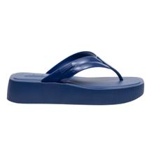 Chinelo Feminino Flatform Hit Dark Blue Petite Jolie PJ6141