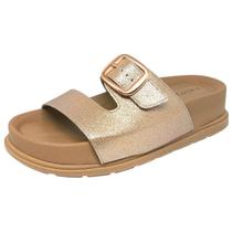 Chinelo Feminino Flatform Metalizado Moderno Beira Rio Chinelo Feminino Flatform Metalizado Moderno Beira Rio