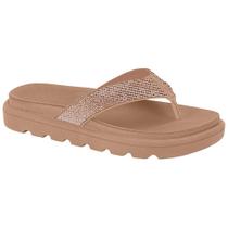 Chinelo Feminino Flatform Puffer Nude Vizzano 6459.127 Chinelo Feminino Flatform Puffer Nude Vizzano 6459.127