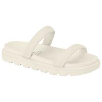 Chinelo Feminino Flatform Slide Branco Off Vizzano 6459.110 Chinelo Feminino Flatform Slide Branco Off Vizzano 6459.110
