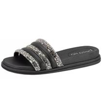 Chinelo Feminino Flatform Tira Strass Conforto Beira Rio