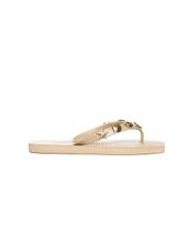 Chinelo Feminino Giulia Domna Biico Quadrado Bege Chinelo Feminino Giulia Domna Biico Quadrado Bege