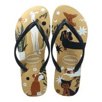 Chinelo Feminino Havaianas 4132567*A Slim Pets