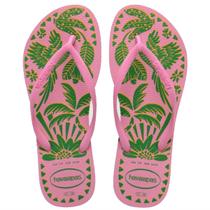 Chinelo Feminino Havaianas Estampa Super Confortável Lançamento