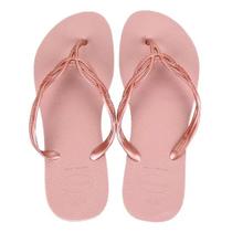 Chinelo feminino havaianas fantasia gloss original alpartagas