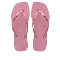 Chinelo Feminino Havaianas Glitter Slim Square