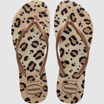 Chinelo Feminino Havaianas Slim Animals Estampa 4103352 Chinelo Feminino Havaianas Slim Animals Estampa 4103352