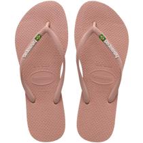 Chinelo feminino havaianas slim brasil fc