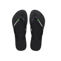 Chinelo Feminino Havaianas Slim Brasil Preto - 4140713