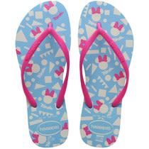 Chinelo Feminino Havaianas Slim Disney Coleção 2025