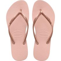 Chinelo feminino havaianas slim fc original alpargatas