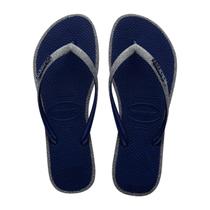 Chinelo Feminino Havaianas Slim Glitter Contour