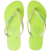 Chinelo Feminino Havaianas Slim Glitter Neon