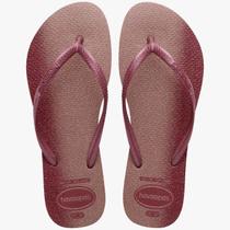 Chinelo Feminino Havaianas Slim Gloss Glitter