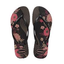 Chinelo Feminino Havaianas Slim Organic Preto - 4132