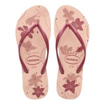 Chinelo Feminino Havaianas Slim Organic Rosa Antigo