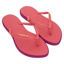 Chinelo Feminino Havaianas Slim Point - Rosa