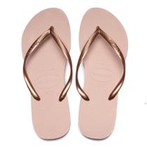 Chinelo Feminino Havaianas Slim Rosa Claro