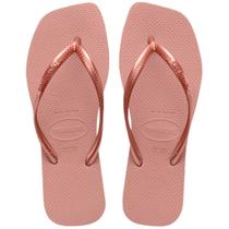 Chinelo feminino havaianas slim square fc original alpargatas