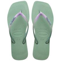 Chinelo Feminino Havaianas Slim Square Glitter 4148102