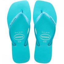 Chinelo Feminino Havaianas Slim Square Glitter Neon