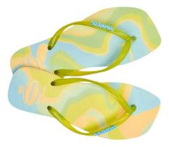 Chinelo Feminino Havaianas Slim Square Jelly