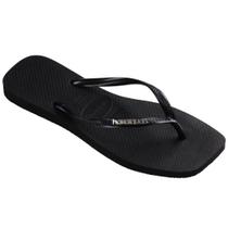 Chinelo Feminino Havaianas Slim Square Logo Metallic 4148257